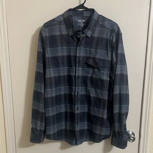 NWOT Rhone Plaid Long Sleeve Button Down Shirt Large